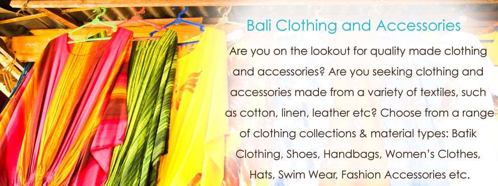 bali clothing