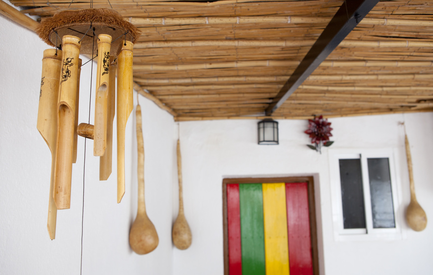 bamboo wind chime