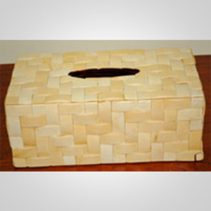 Coco Shell Tissue Box
