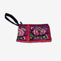Floral Pouch S - Red
