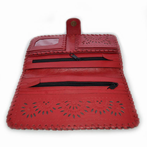 Leather Case - Red