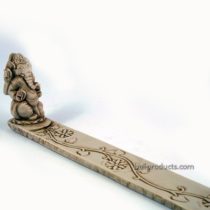 Ganesh Incense Holder White