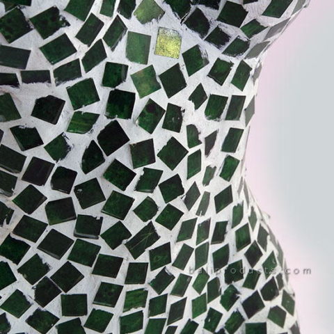 Green Mozaic Woman