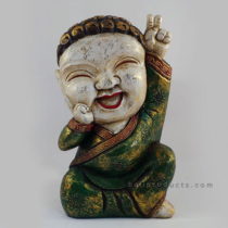 Laughing Buddha Green