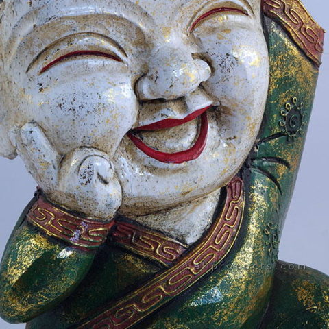 Laughing Buddha Green