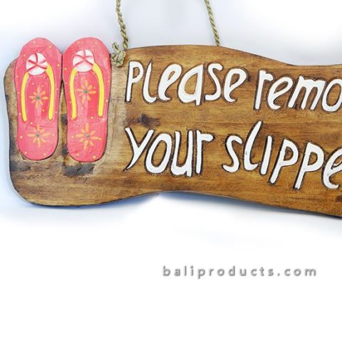Remove Your Slippers