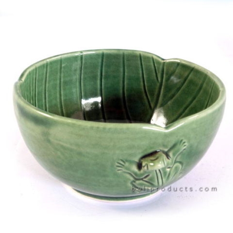 Ceramic Round Frog Bowl