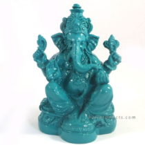 Resin Ganesh Light Blue M
