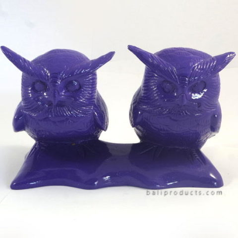 Resin Set 2 Owl Purple