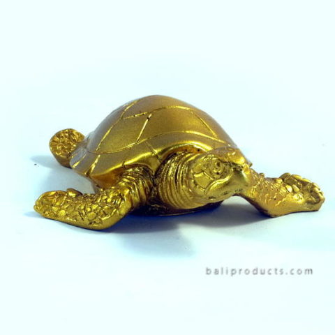 Resin Turtle Gold