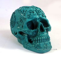 Resin Skullcarving Blue