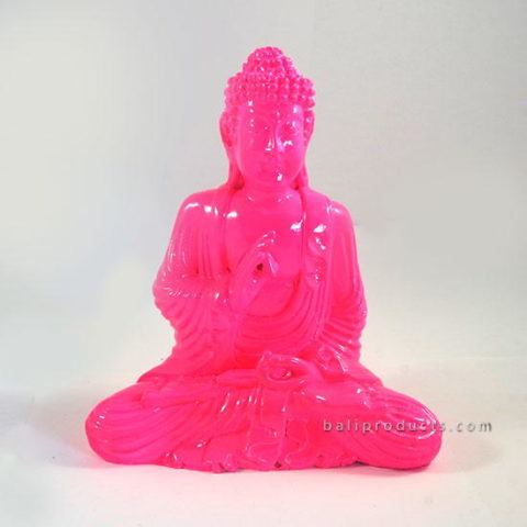 Resin Buddha Sitting
