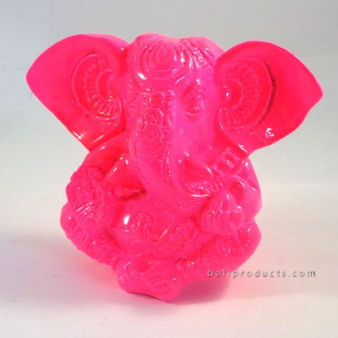 Resin Ganesh Sitting Pink