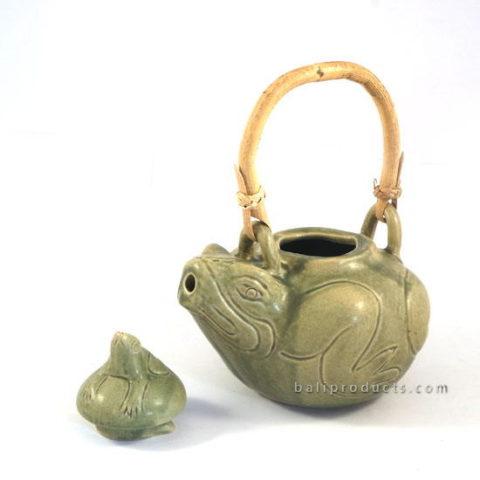 Ceramic Tea Pot Frog