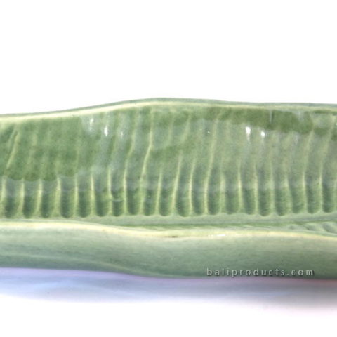 Ceramic Banana Leaf Tray