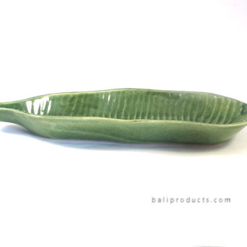 Ceramic Banana Leaf Tray