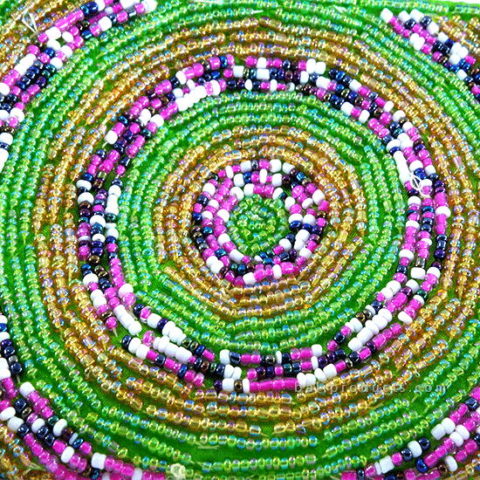 Beads Pouch Small Circle Motive