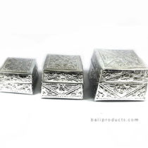Set 6 Aluminium Carving Box