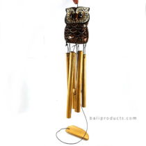 Owl Bamboo Wind Chime