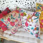 Embroided Multi-Color Soft Cotton Cushions